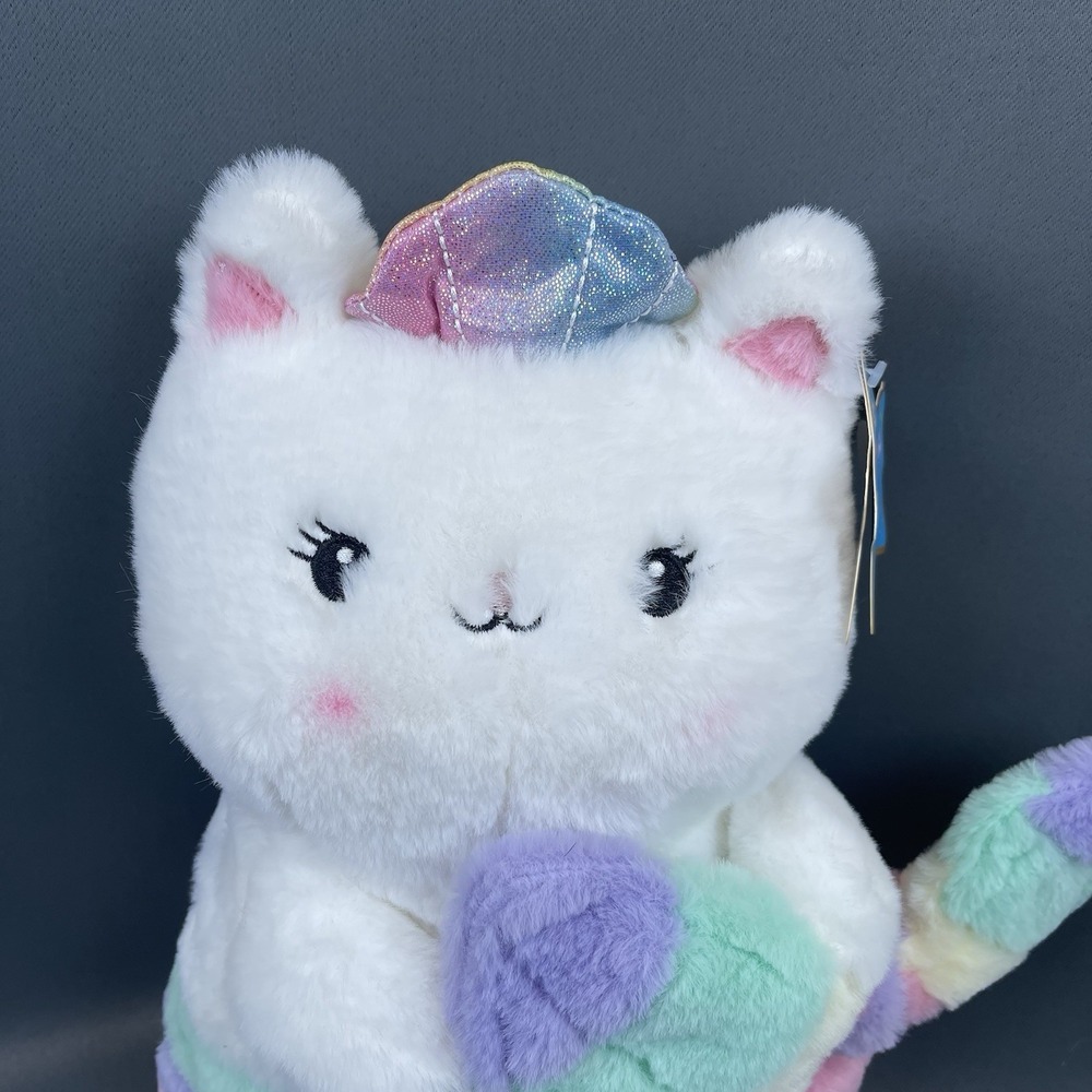 FAO Schwarz Glow Brights Meowmaid Mermaid Cat Plush Lights & Sounds NWT , VIDEO - Picture 4 of 16